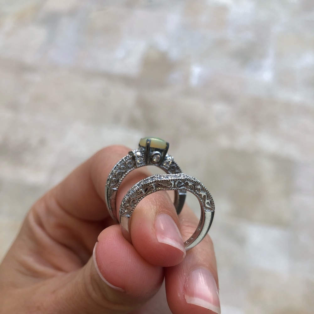 Opal ring set💍 - Picture 4 of 6